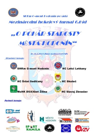 Mezinrodn turnaj O POHR STAROSTY MSTA HODONN   