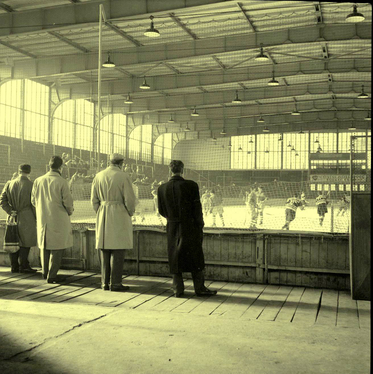 Zimn stadion Hodonn v 60. letech