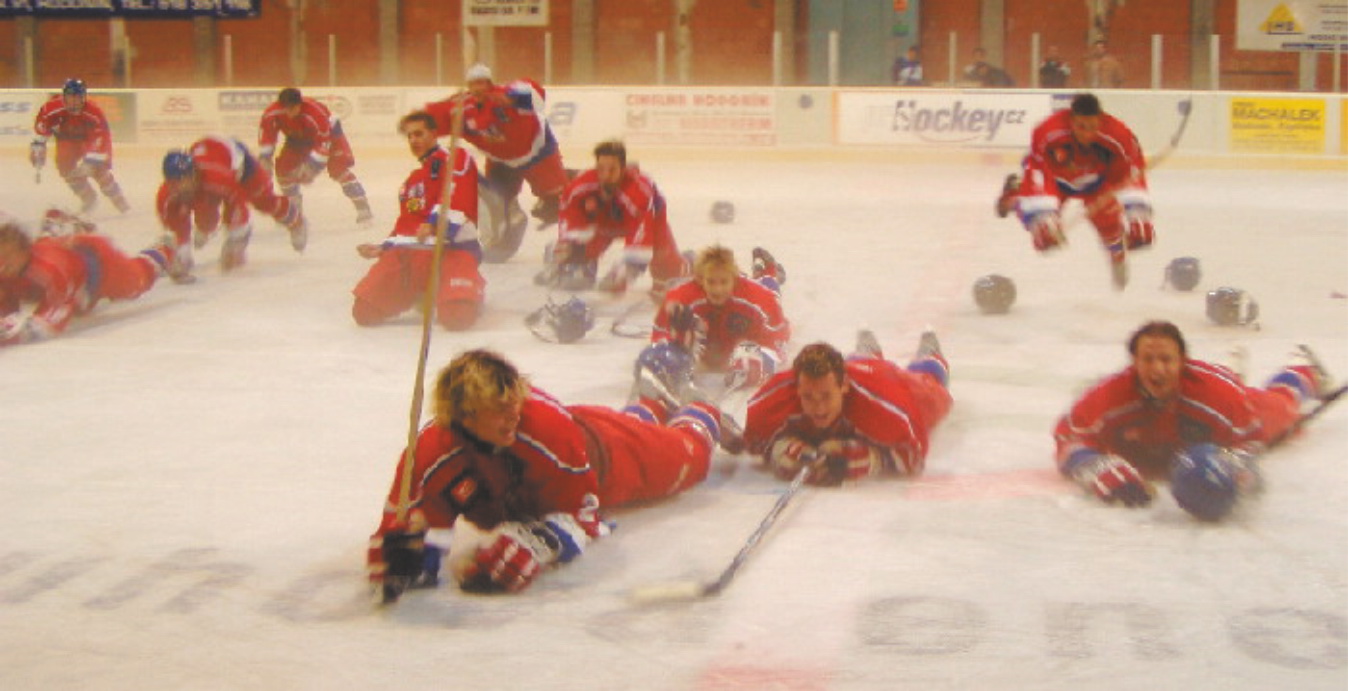 Junior Cup 2004  oslava po vtzstv nad Finskem