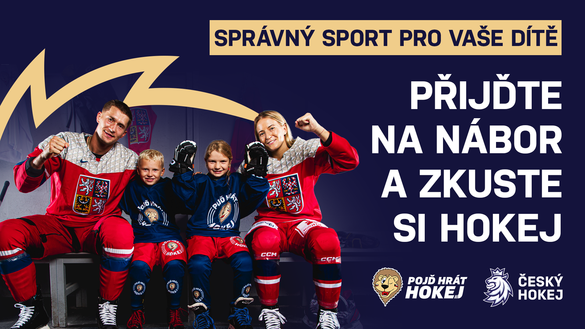 Pijte 22. z od 16:15 hodin s dtmi na nbor a uijte si spoustu hokejov zbavy!